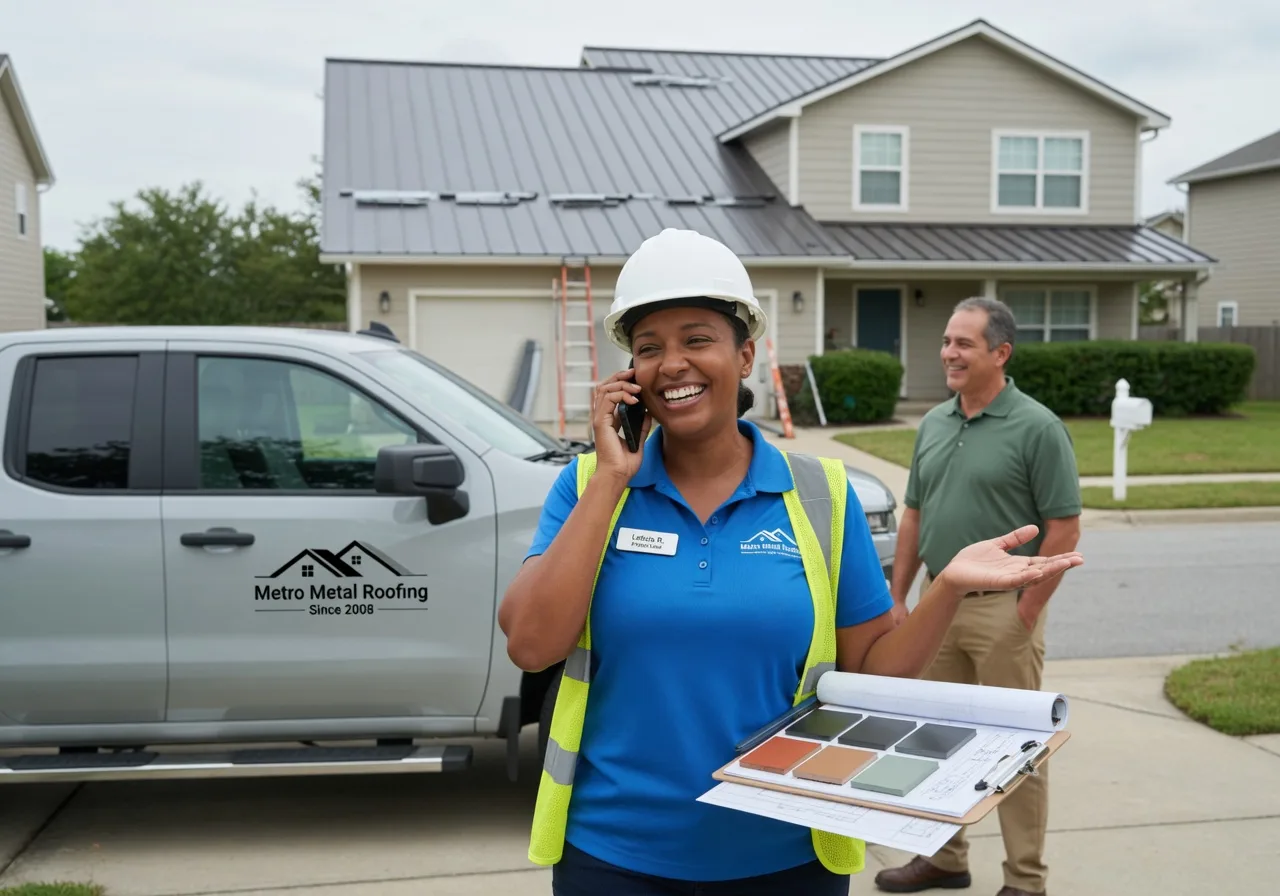 Storm Damage Metal Roof Repair in Bolingbroke, GA